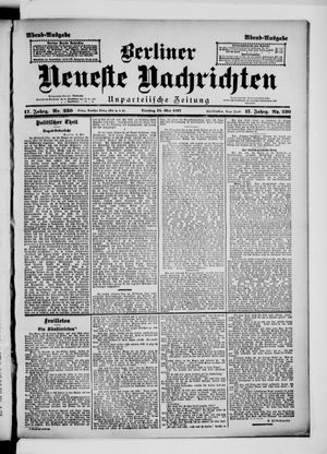 Berliner Neueste Nachrichten vom 18.05.1897