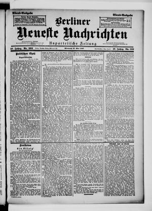 Berliner Neueste Nachrichten vom 19.05.1897