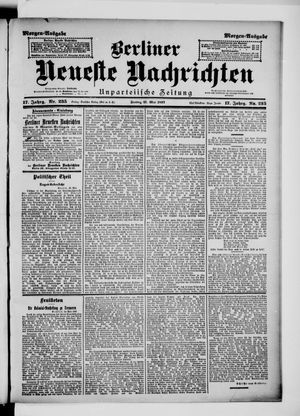 Berliner Neueste Nachrichten vom 21.05.1897