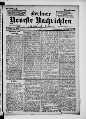 Berliner Neueste Nachrichten vom 21.05.1897