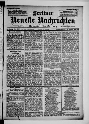 Berliner Neueste Nachrichten vom 23.05.1897