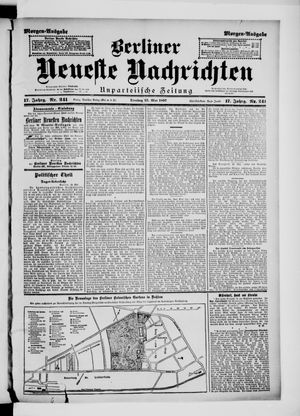 Berliner Neueste Nachrichten vom 25.05.1897