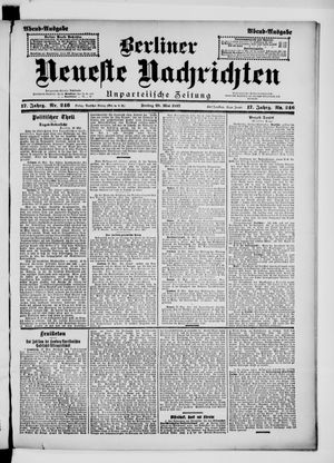 Berliner Neueste Nachrichten vom 28.05.1897