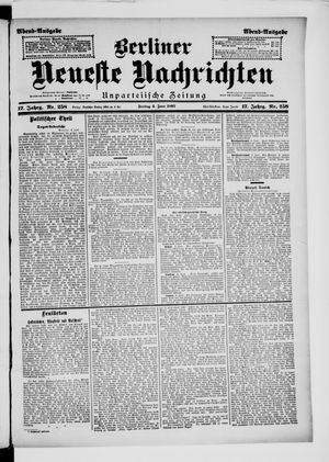 Berliner Neueste Nachrichten vom 04.06.1897