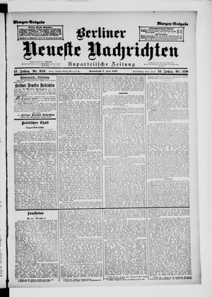 Berliner Neueste Nachrichten vom 05.06.1897