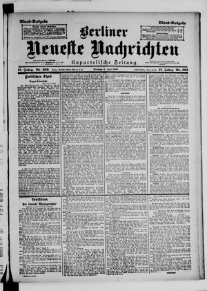 Berliner Neueste Nachrichten vom 08.06.1897