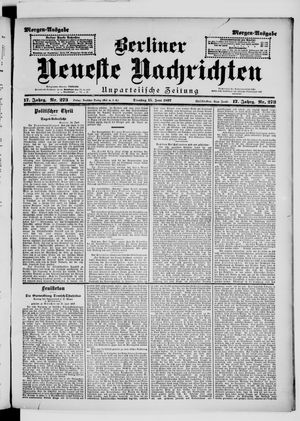 Berliner Neueste Nachrichten vom 15.06.1897