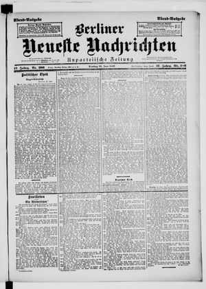 Berliner Neueste Nachrichten vom 22.06.1897