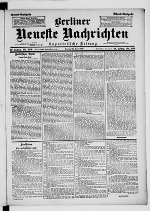Berliner Neueste Nachrichten vom 25.06.1897