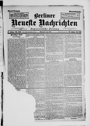 Berliner Neueste Nachrichten vom 28.06.1897