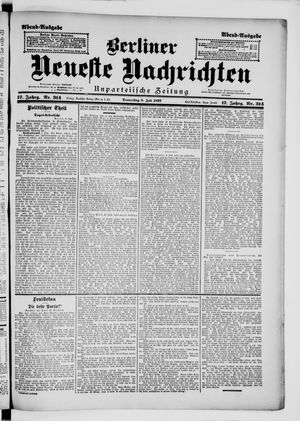 Berliner Neueste Nachrichten vom 08.07.1897