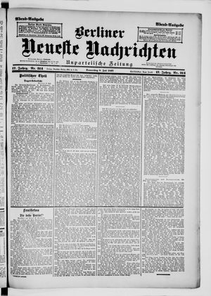 Berliner Neueste Nachrichten vom 08.07.1897