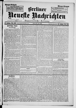 Berliner Neueste Nachrichten vom 16.07.1897