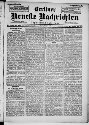 Berliner Neueste Nachrichten vom 20.07.1897