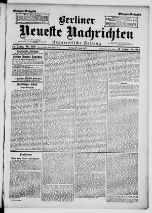 Berliner Neueste Nachrichten vom 23.07.1897