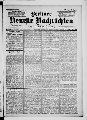 Berliner Neueste Nachrichten vom 04.09.1897