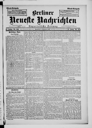 Berliner Neueste Nachrichten vom 04.09.1897