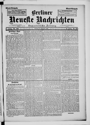 Berliner Neueste Nachrichten vom 14.09.1897