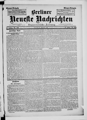 Berliner Neueste Nachrichten vom 16.09.1897