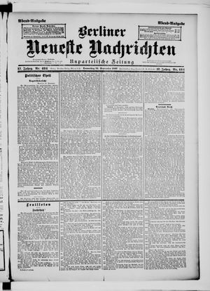 Berliner Neueste Nachrichten vom 16.09.1897