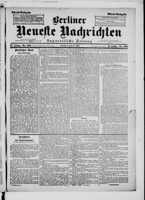 Berliner Neueste Nachrichten vom 05.10.1897