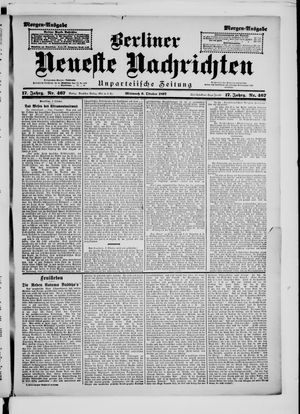 Berliner Neueste Nachrichten vom 06.10.1897