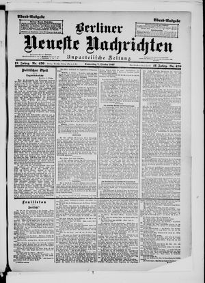 Berliner Neueste Nachrichten vom 07.10.1897