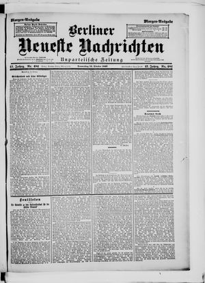 Berliner Neueste Nachrichten vom 14.10.1897
