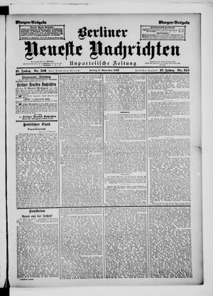Berliner Neueste Nachrichten vom 05.11.1897