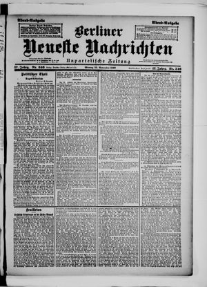 Berliner Neueste Nachrichten vom 22.11.1897