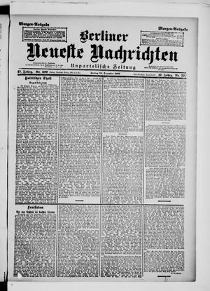 Berliner Neueste Nachrichten vom 10.12.1897