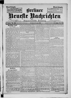 Berliner Neueste Nachrichten vom 21.12.1897
