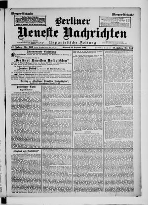 Berliner Neueste Nachrichten vom 22.12.1897