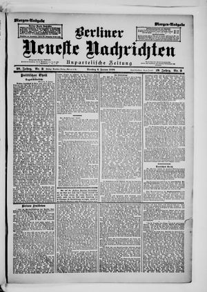 Berliner Neueste Nachrichten on Jan 4, 1898