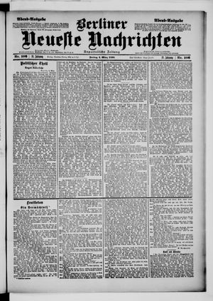 Berliner neueste Nachrichten vom 04.03.1898