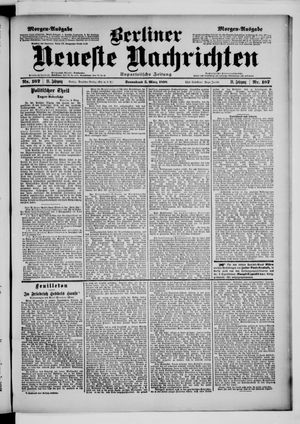 Berliner Neueste Nachrichten vom 05.03.1898