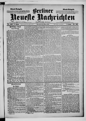 Berliner neueste Nachrichten vom 12.03.1898