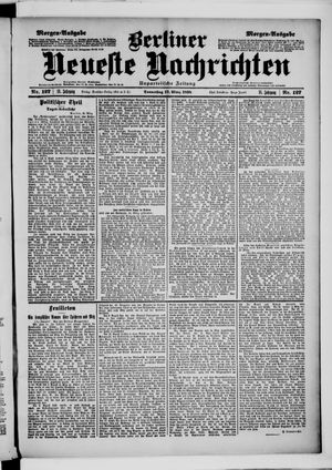 Berliner neueste Nachrichten vom 17.03.1898