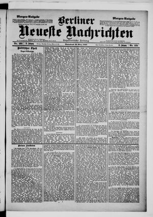Berliner neueste Nachrichten vom 19.03.1898