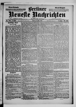 Berliner neueste Nachrichten vom 21.03.1898