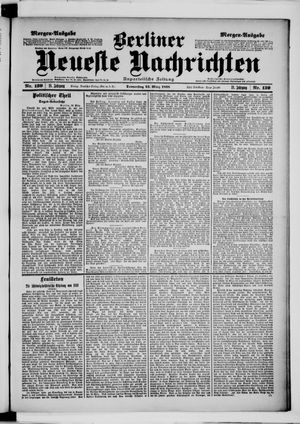 Berliner neueste Nachrichten vom 24.03.1898