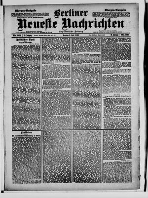 Berliner Neueste Nachrichten vom 01.07.1898
