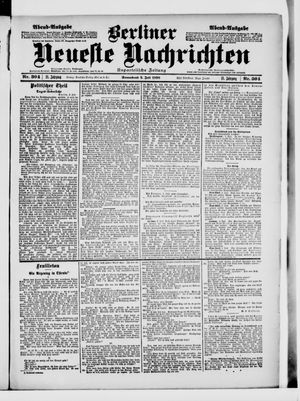 Berliner Neueste Nachrichten on Jul 2, 1898