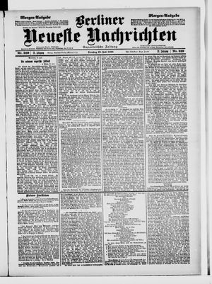 Berliner Neueste Nachrichten on Jul 12, 1898