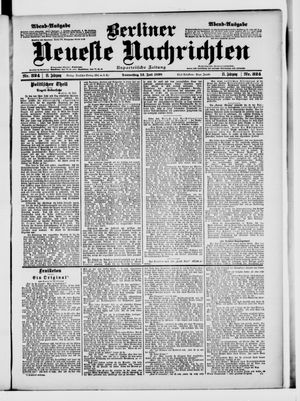 Berliner Neueste Nachrichten vom 14.07.1898