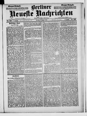 Berliner Neueste Nachrichten on Aug 9, 1898