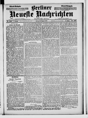 Berliner Neueste Nachrichten vom 26.08.1898