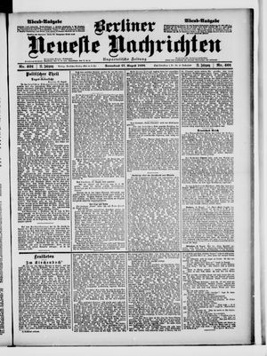 Berliner Neueste Nachrichten on Aug 27, 1898
