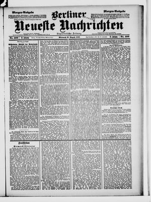 Berliner Neueste Nachrichten on Aug 31, 1898