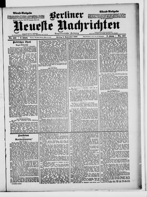 Berliner Neueste Nachrichten vom 02.09.1898